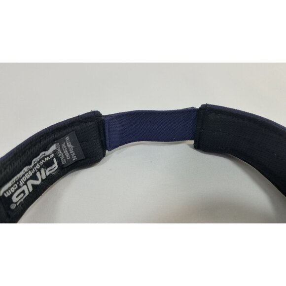 Ping G15 Navy Blue Golf Visor Hat Adjustable Strap Embroidered Logo - Picture 10 of 10